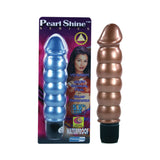 Pearl Sheen Ribbed Vibrator