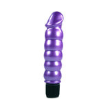 Pearl Sheen Ribbed Vibrator