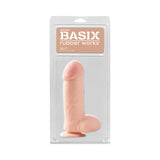 Basix Rubber Works - Big 7 With Suction Cup - Flesh