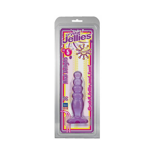 Crystal Jellies Anal Delight 5 Purple