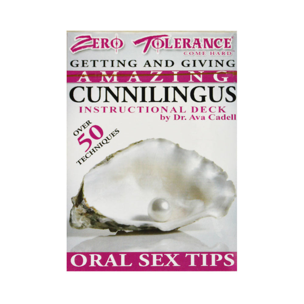 Zero Tolerance Getting & Giving Cunnilingus Cards