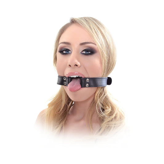 Fetish Fantasy Series Beginners Open Mouth Gag - Black