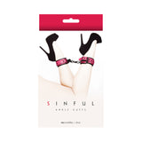 Sinful Ankle Cuffs Pink