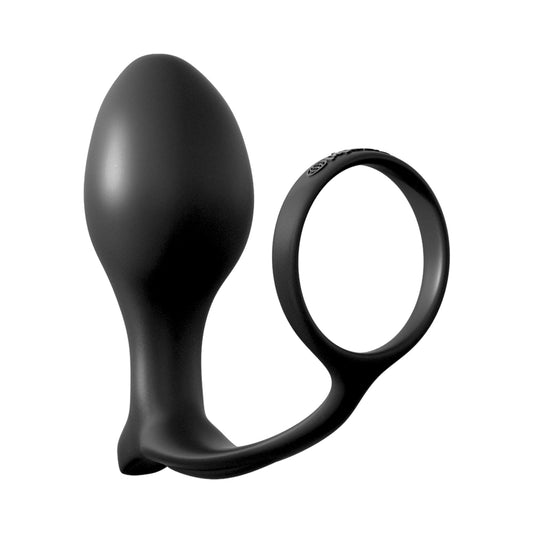 Anal Fantasy Collection: Ass-gasm Cock Ring, Advanced Plug
