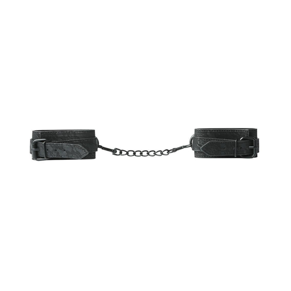 Midnight Lace Cuffs Black