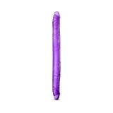 B Yours 16 Double Dildo - Purple