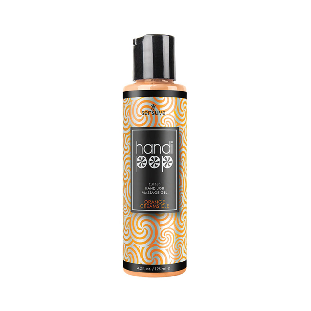 Handipop Orange Creamsicle Hand Job Massage Gel 4.2oz Bottle