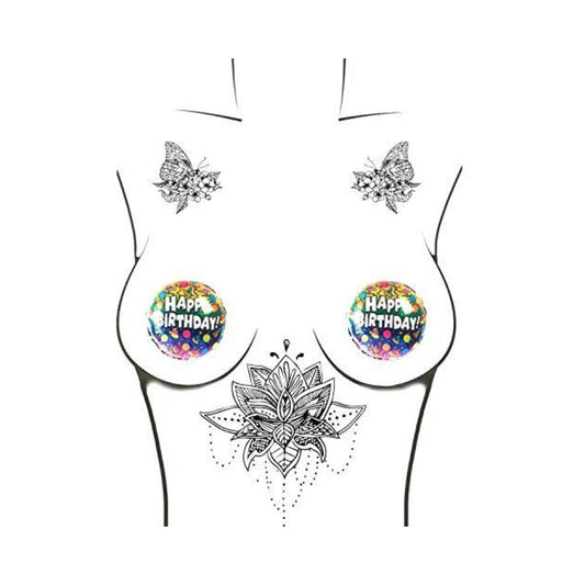 Neva Nude Pasty Happy Birthday Balloon