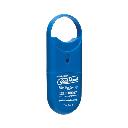 Goodhead Deep Throat Spray To Go Blue Raspberry .33oz