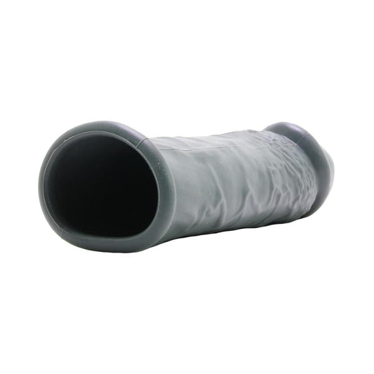 The Great Extender 6 inches Penis Sleeve Gray
