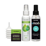 Vac-U-Lock Vibrating Ultraskyn Couples Set with Remote - Beige