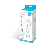 Glas 6in Curved G-spot Glas Dildo