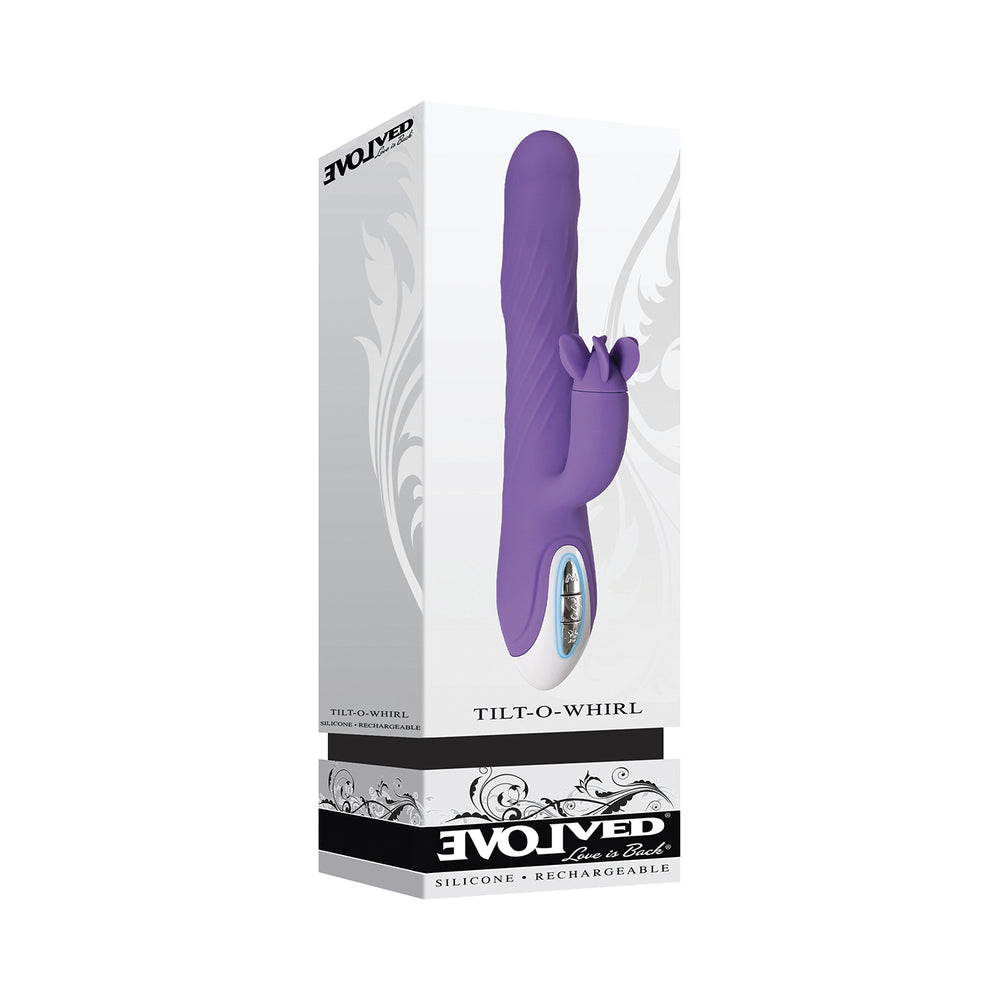 Evolved Tilt O Whirl Dual Stim - Purple