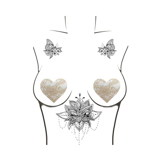 Neva Nude Pasty I Heart U Nude Lase Toffee