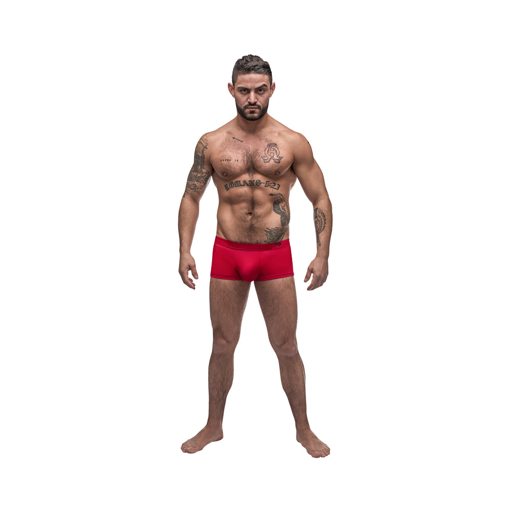 Male Power Pure Comfort Modal Wonder Short Red Xlarge