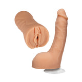 Signature Set - Leolulu - Leo Ultraskyn Pocket Pussy & Lulu 8 Inch Ultraskyn Cock With Removable Va