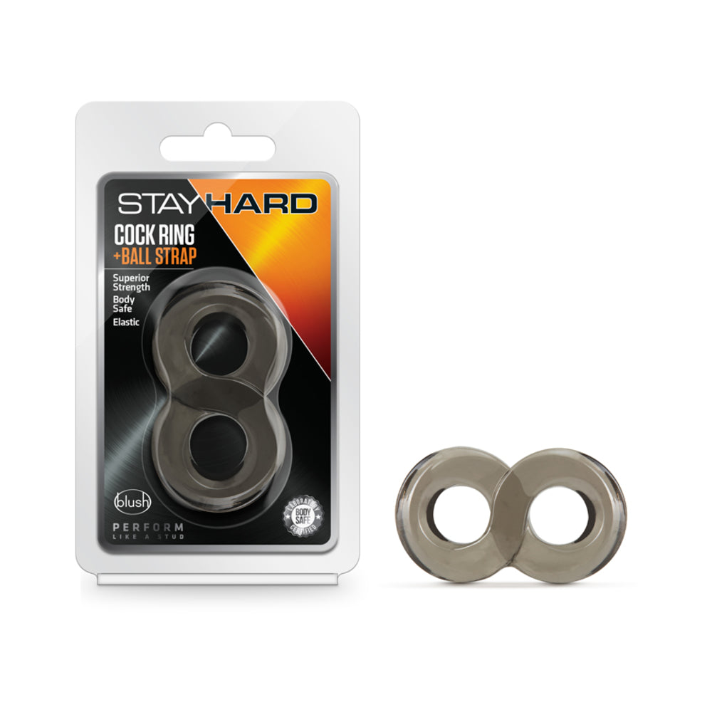 Stay Hard Cock Ring And Ball Strap