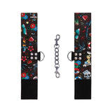 Ouch! Old School Tattoo Printed Hand Cuffs