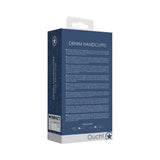 Ouch! Denim Handcuffs - Roughened Denim Style - Blue