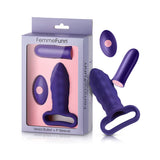 Femme Funn Versa Bullet w/Plug Sleeve - Dark Purple