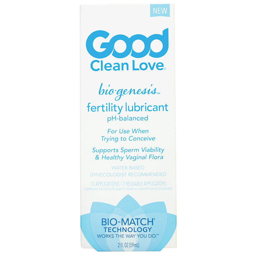 Good Clean Love BioGenesis Fertility Lubricant - 2 oz
