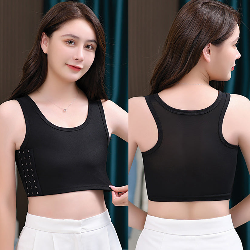 Gender Fluid Chest Compression Binder - XXXL Black