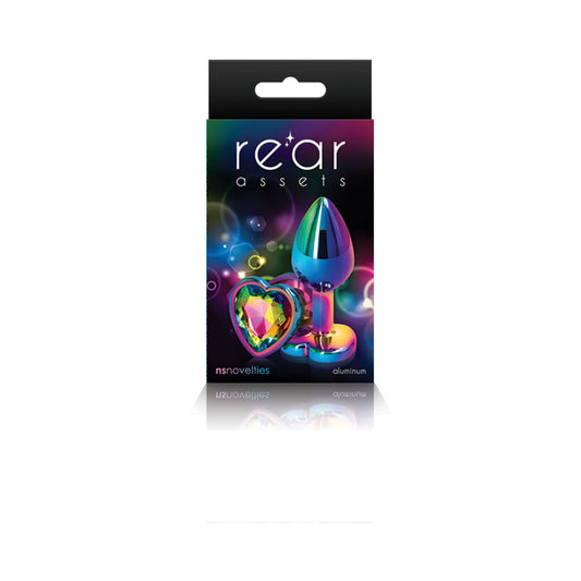 Rear Assets Mulitcolor Heart Medium Rainbow