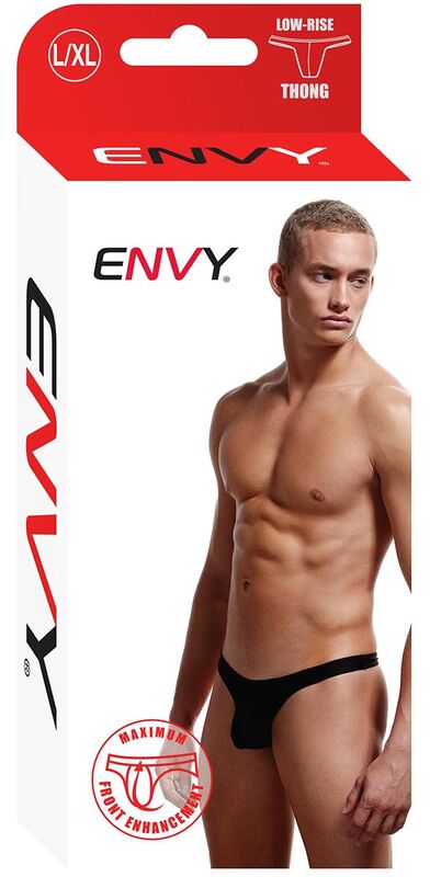 Low Rise Thong - Large/xlarge - Black
