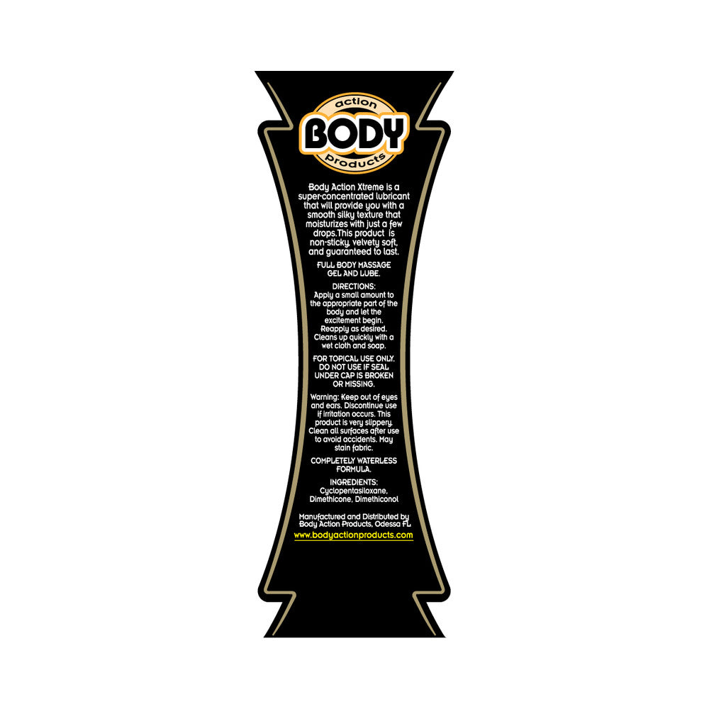 Body Action Xtreme Glide 8.5 Oz