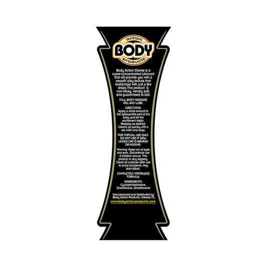 Body Action Xtreme Glide 8.5 Oz