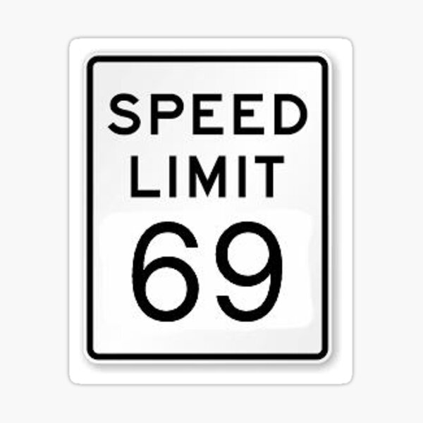 Pastease Premium Speed Limit 69 - White/Black O/S