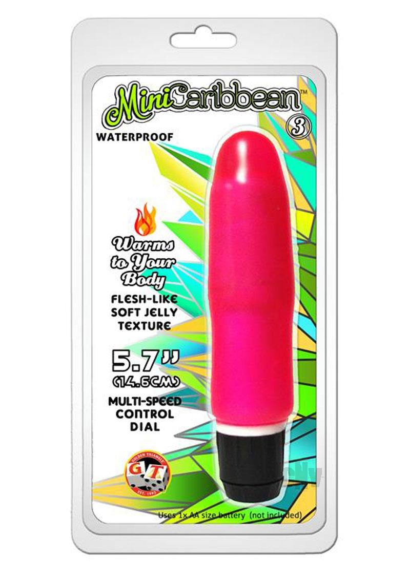 Mini Caribbean - 3 Smooth - Pink