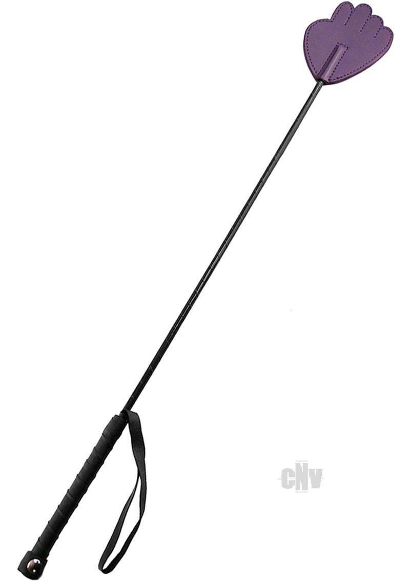 Rouge Hand Riding Crop Purple