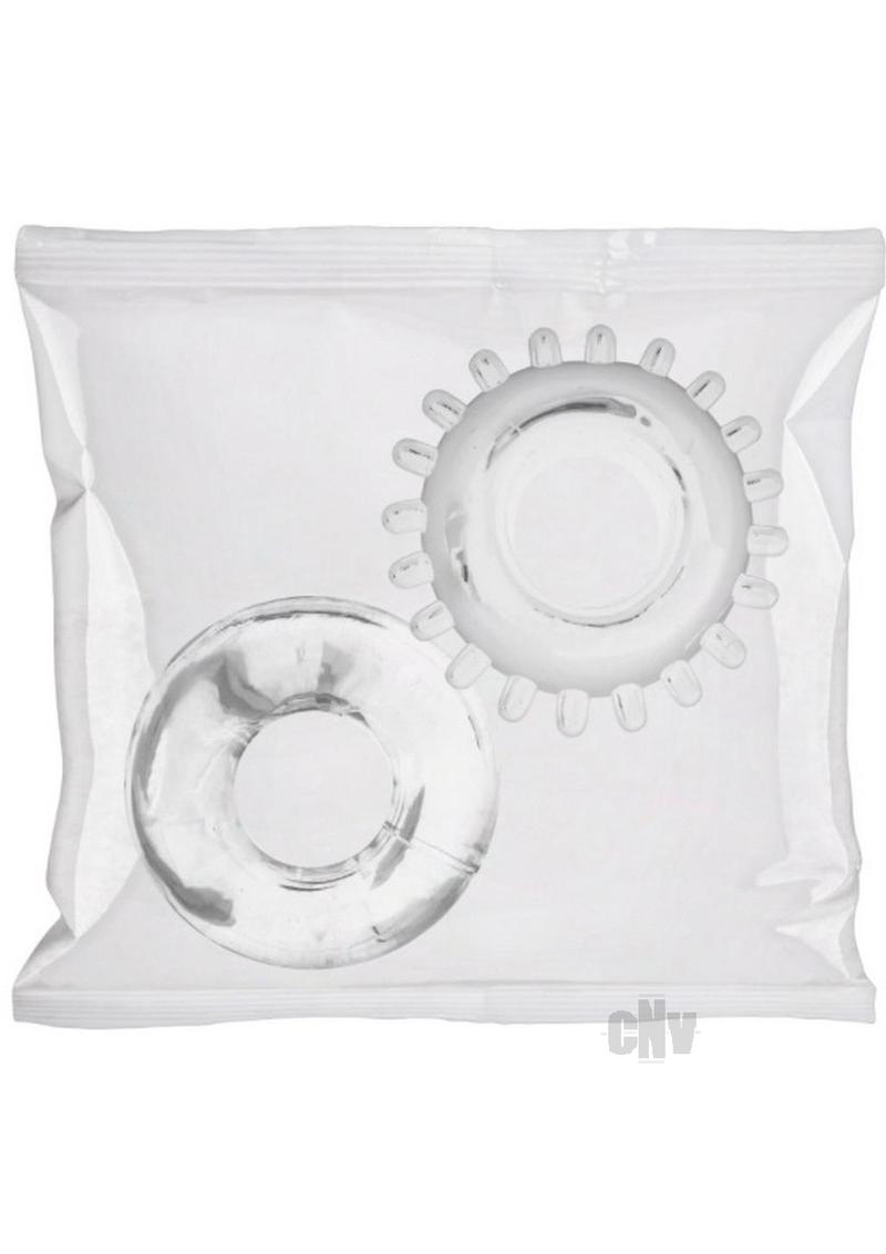 Rock Solid C Ring 2pk Refill 50pc Clr