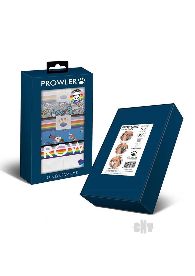 Prowler Pride Jock Strap Coll 3pk Xs