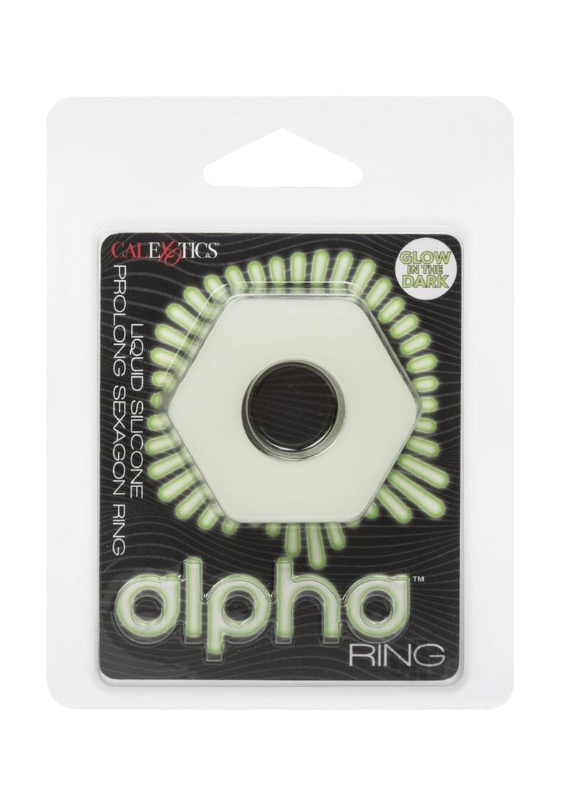 Alphe Gitd Silicone Prolong Sexagon Ring