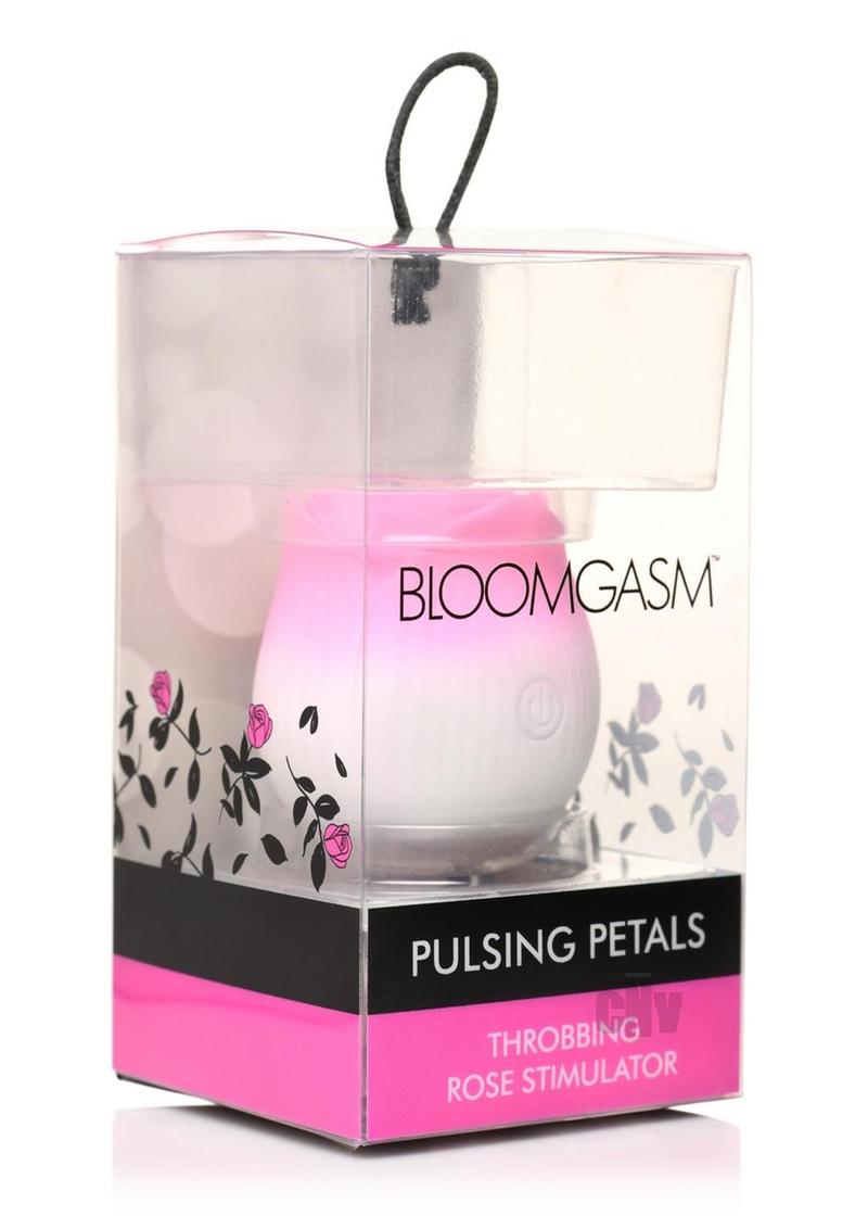 Pulsing Petals Throbbing Rose Stimulator - Pink