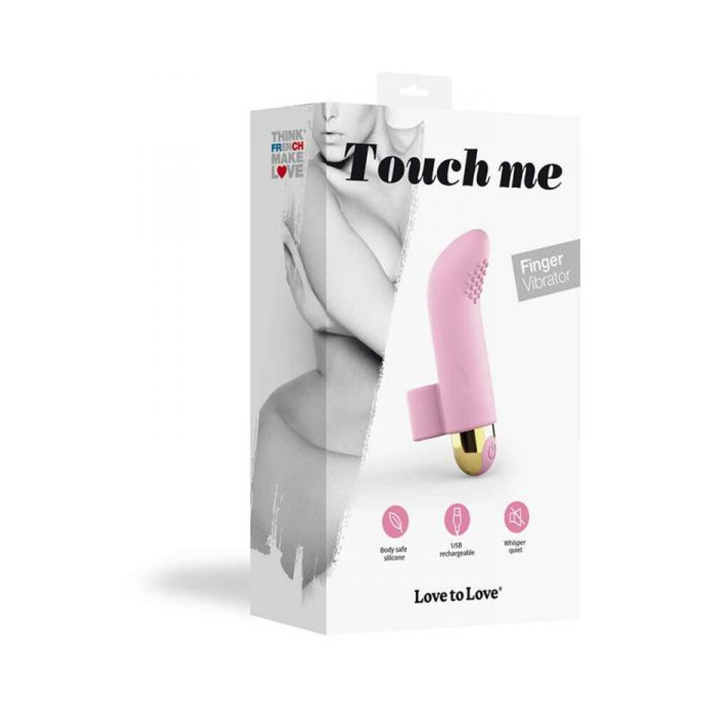 Love To Love Touch Me Pink Finger Vibrator