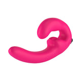 Fun Factory Sharevibe Vibrating Wearable Dildo - Pink