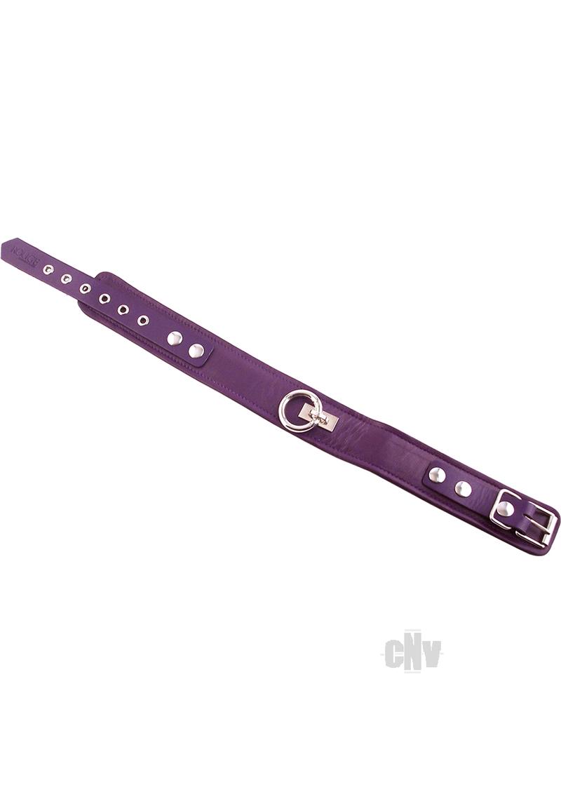 Rouge Plain Collar Purple
