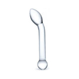 Glas 8 inches Slimline G-Spot Glass Dildo Clear