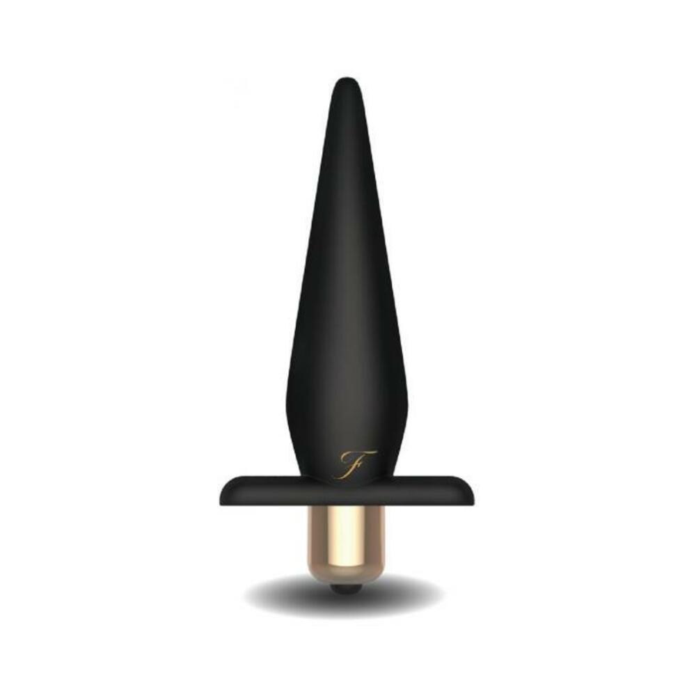 Frederick's of Hollywood Vibrating Anal Massager Black