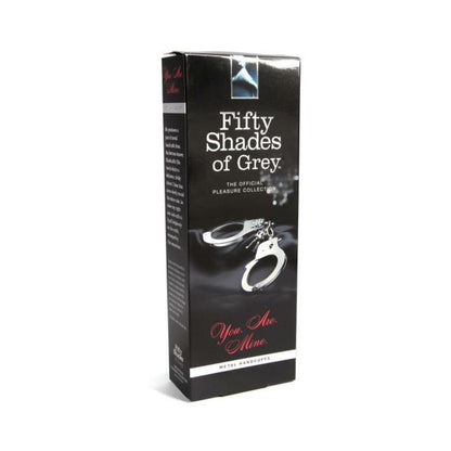 Fifty Shades of Grey You Are Mine Metal Handcuffs