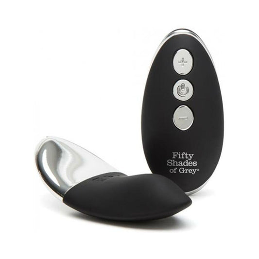 Fifty Shades of Grey Relentless Vibrations Remote Control Panty Vibe - Black