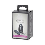 Fifty Shades of Grey Relentless Vibrations Remote Control Panty Vibe - Black