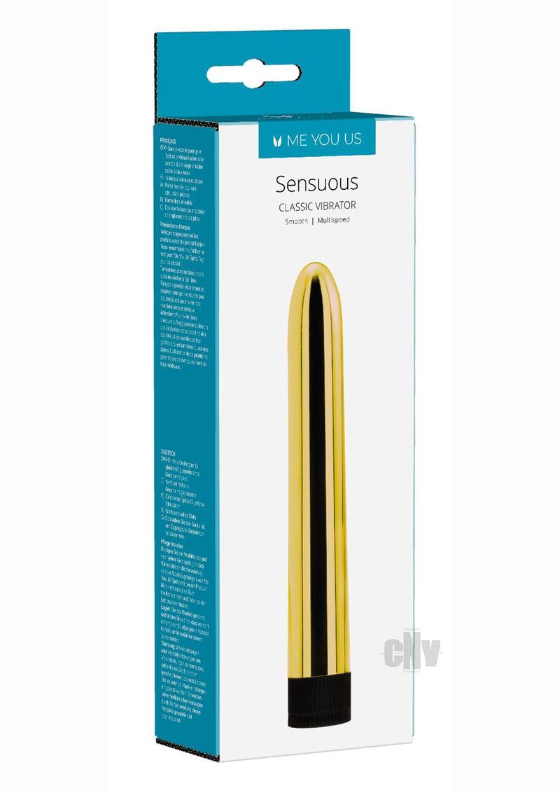 Myu Sensuous Smooth Vibrator Gold Os