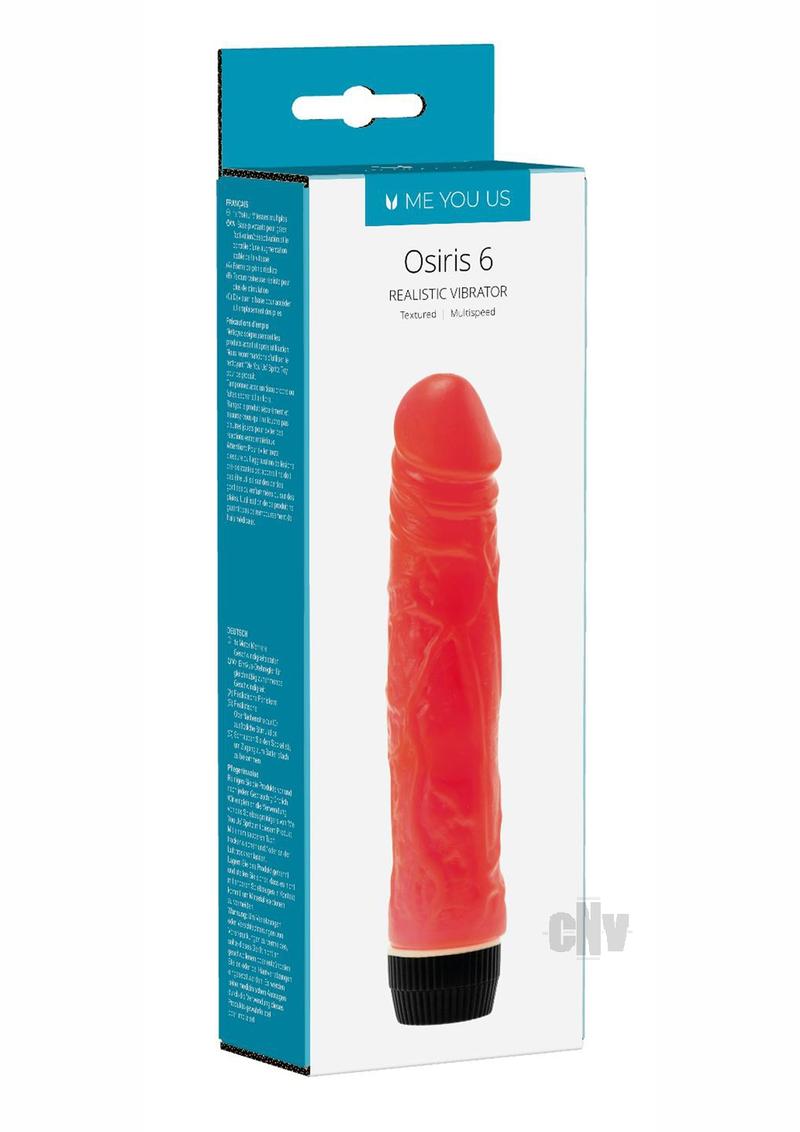 Myu Osiris 6 Realistic Vibrator Pink Os