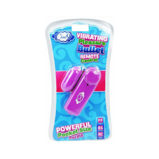 CLOUD 9 VIBRATING BULLET PINK W/REMOTE