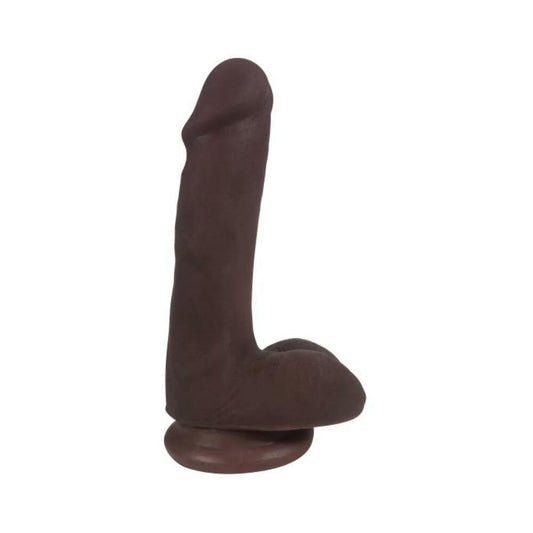 Easy Riders Slim Bioskin Dildo 6in. Choc