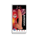 Jock Bareskin 9 inches Dong with Balls Beige